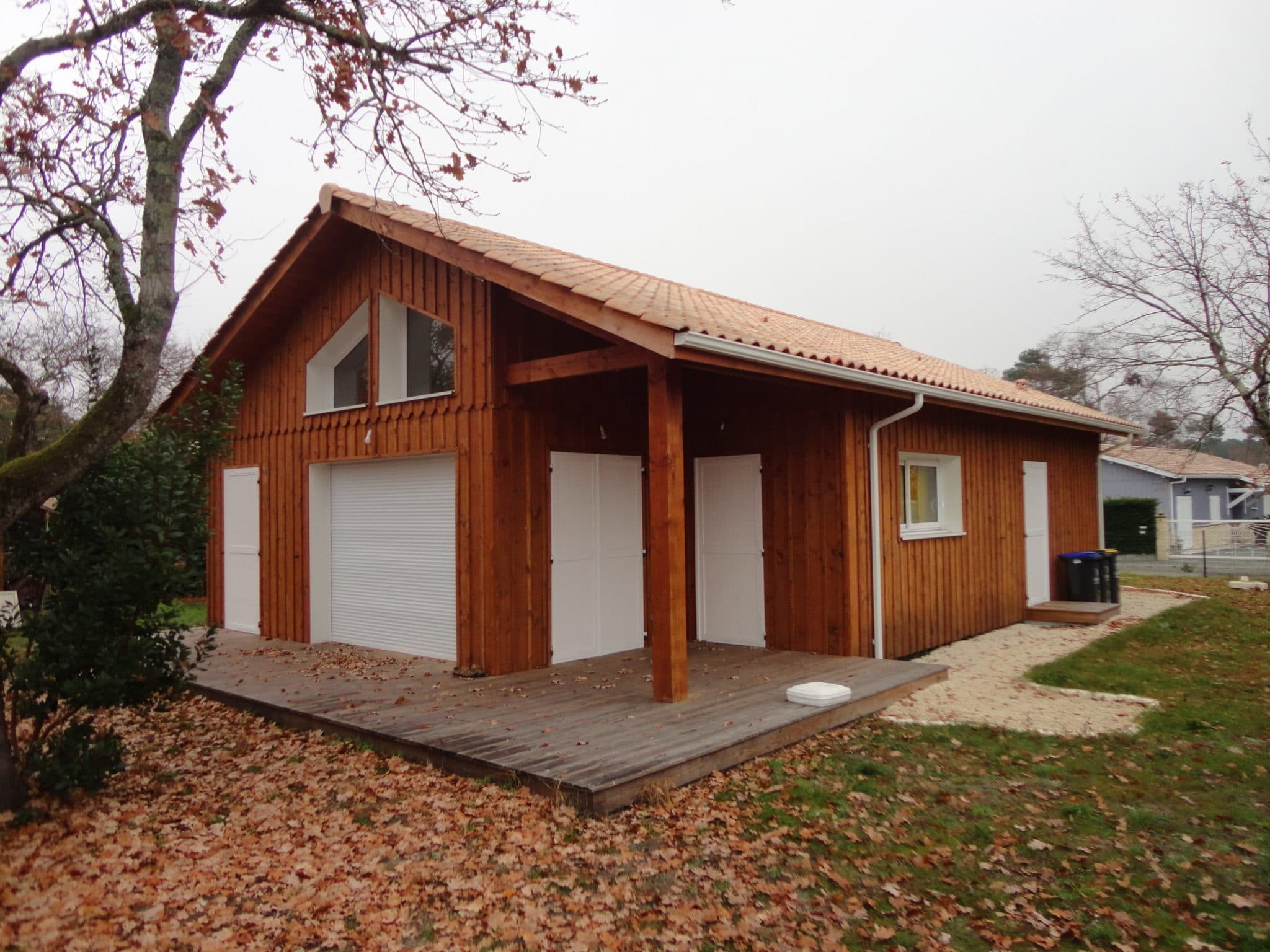Maison ossature bois sur mesure lanton