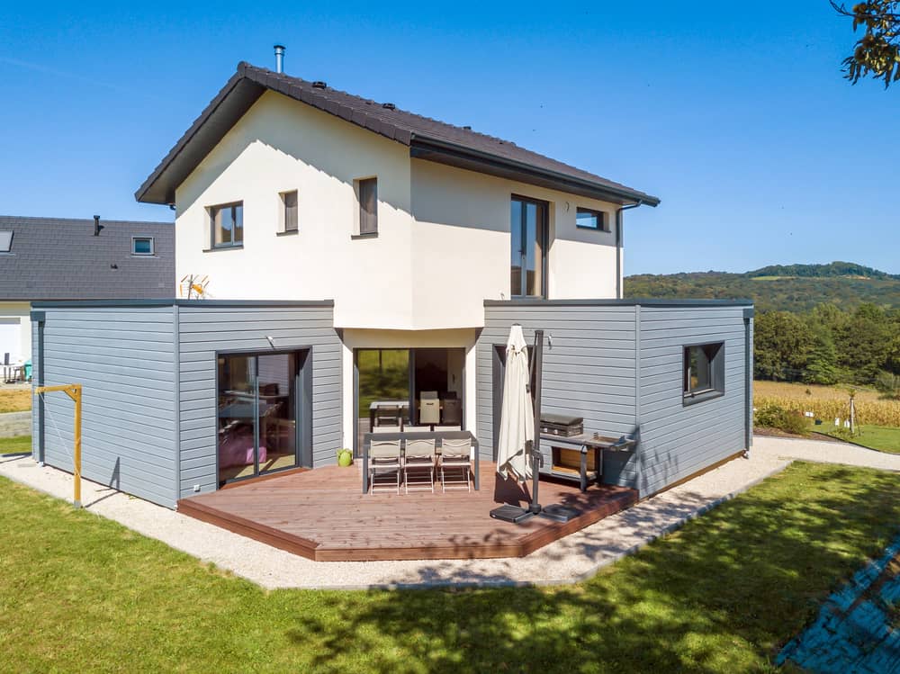 maison ossature bois parbayse